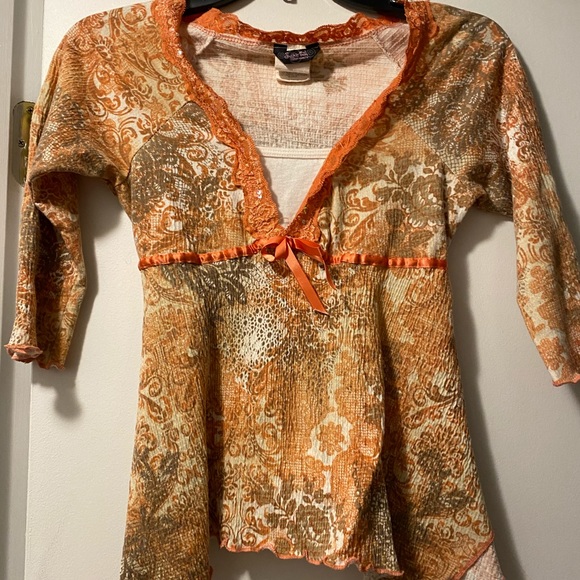 ⚫️ Sugar Rush by Anxiety sequin top girls 10/12 - Picture 2 of 6